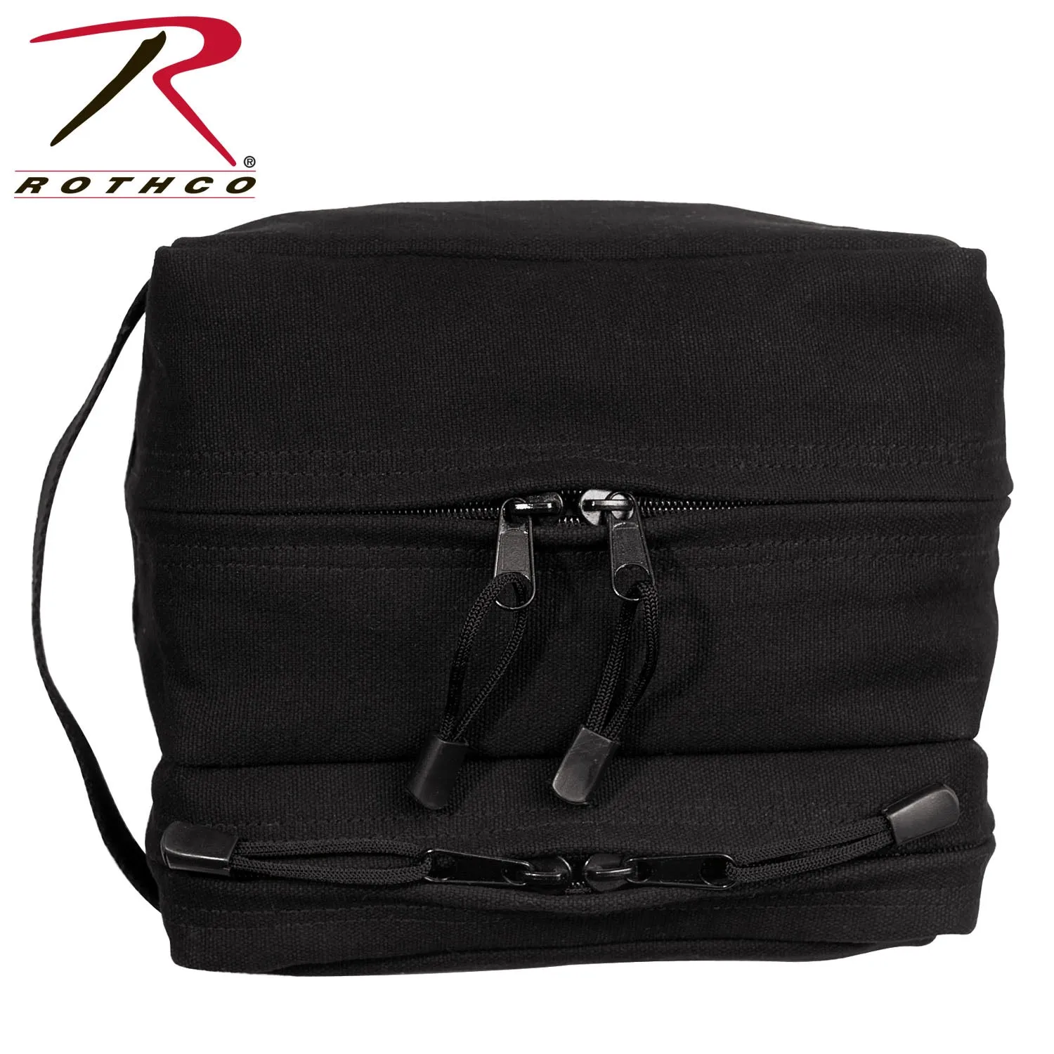 Rothco Canvas Dual Compartment Travel Kit