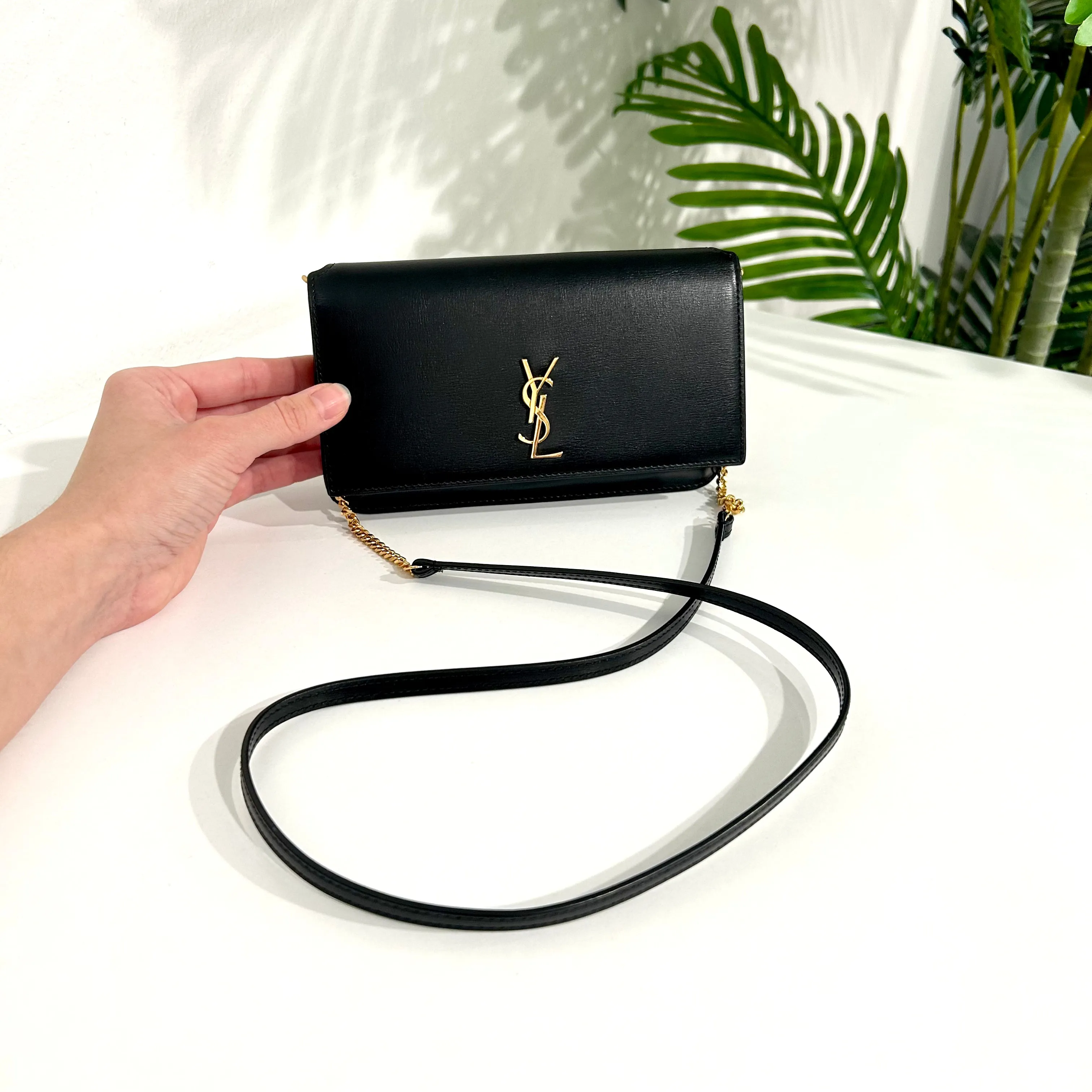 Saint Laurent Cassandre Phone Crossbody Bag