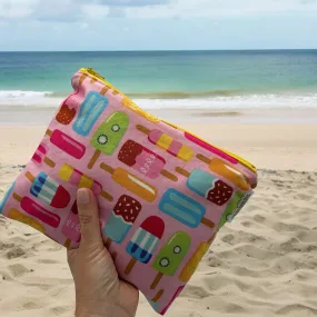 Sandwich Sized Reusable Zippered Bag Popsicles