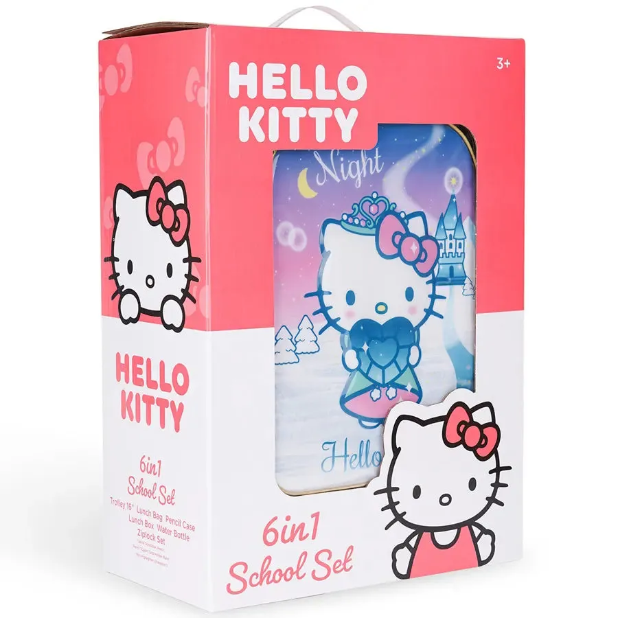 Sanrio Hello Kitty My Crystal Night 6in1 Box Set 16"