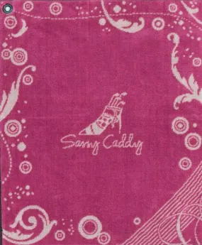 Sassy Caddy: Golf Towel - Pink