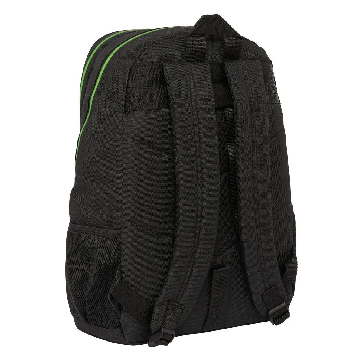 School Bag Kappa Black Black 32 x 44 x 16 cm