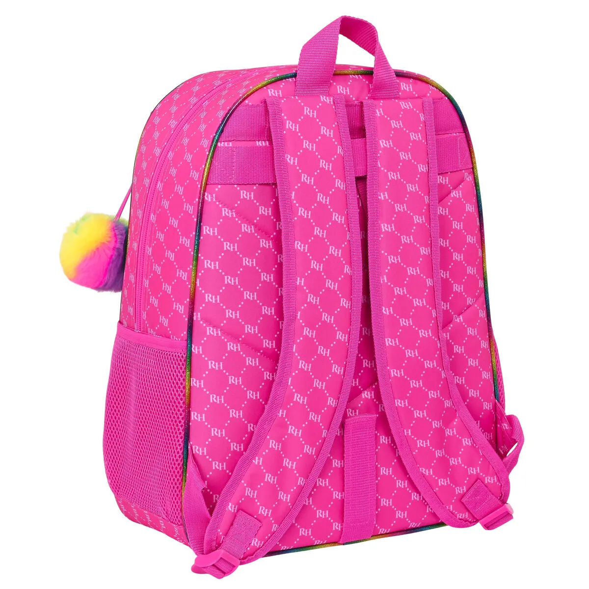 School Bag Rainbow High Fuchsia 33 x 42 x 14 cm