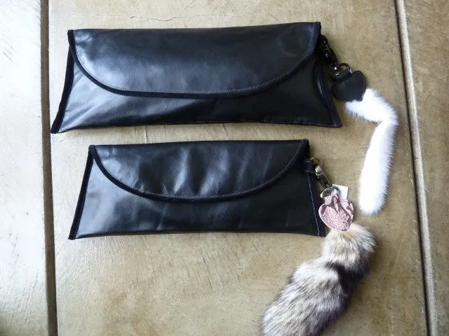 Sexy "Skinny" Leather Clutch