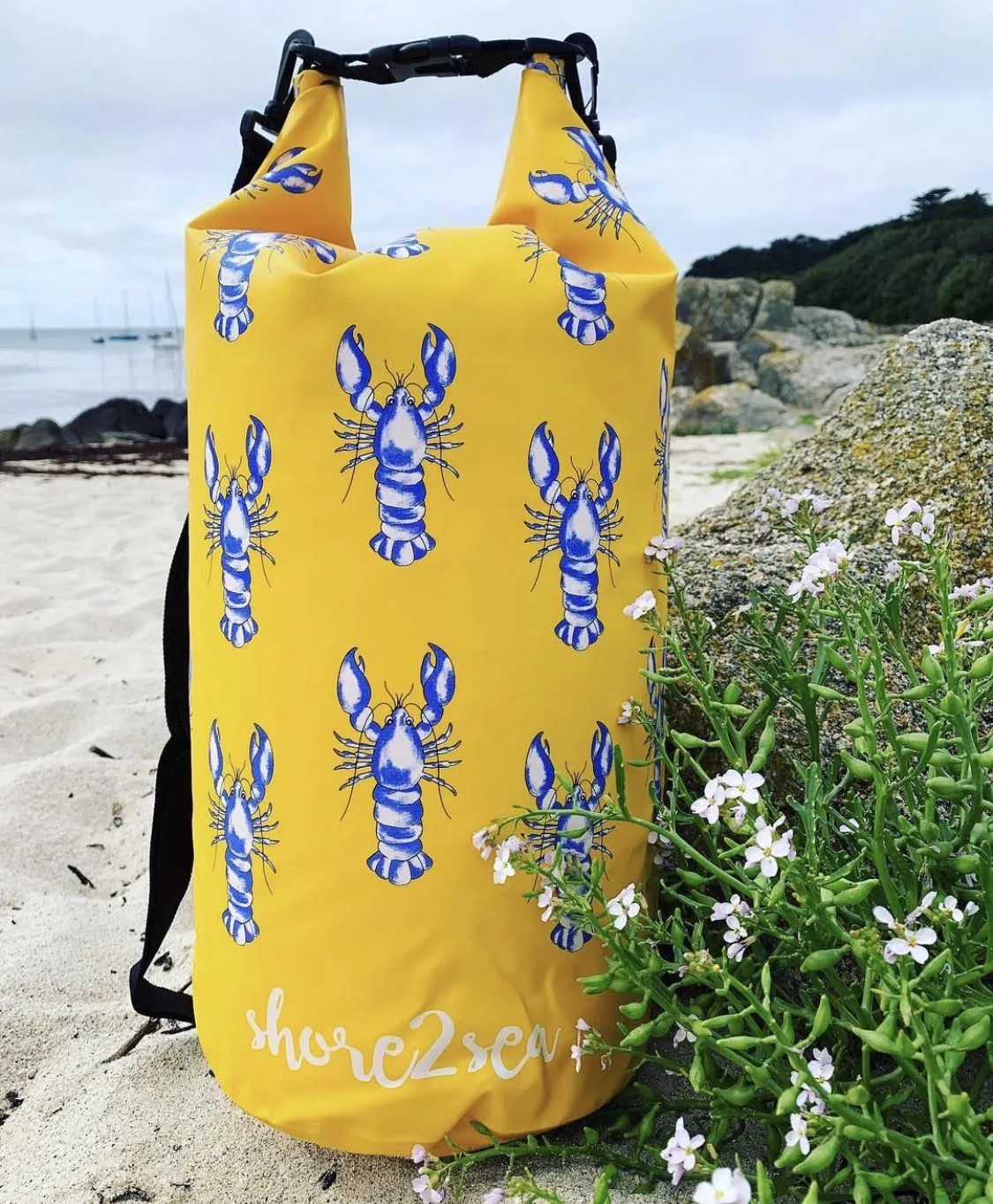 Shore2Sea Waterproof Dry Bag 20L - Lobster Yellow