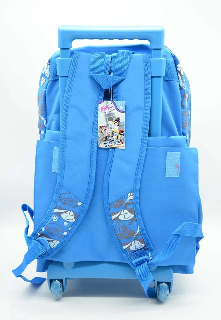 Smurfs Double Handle Trolley Bag 18''