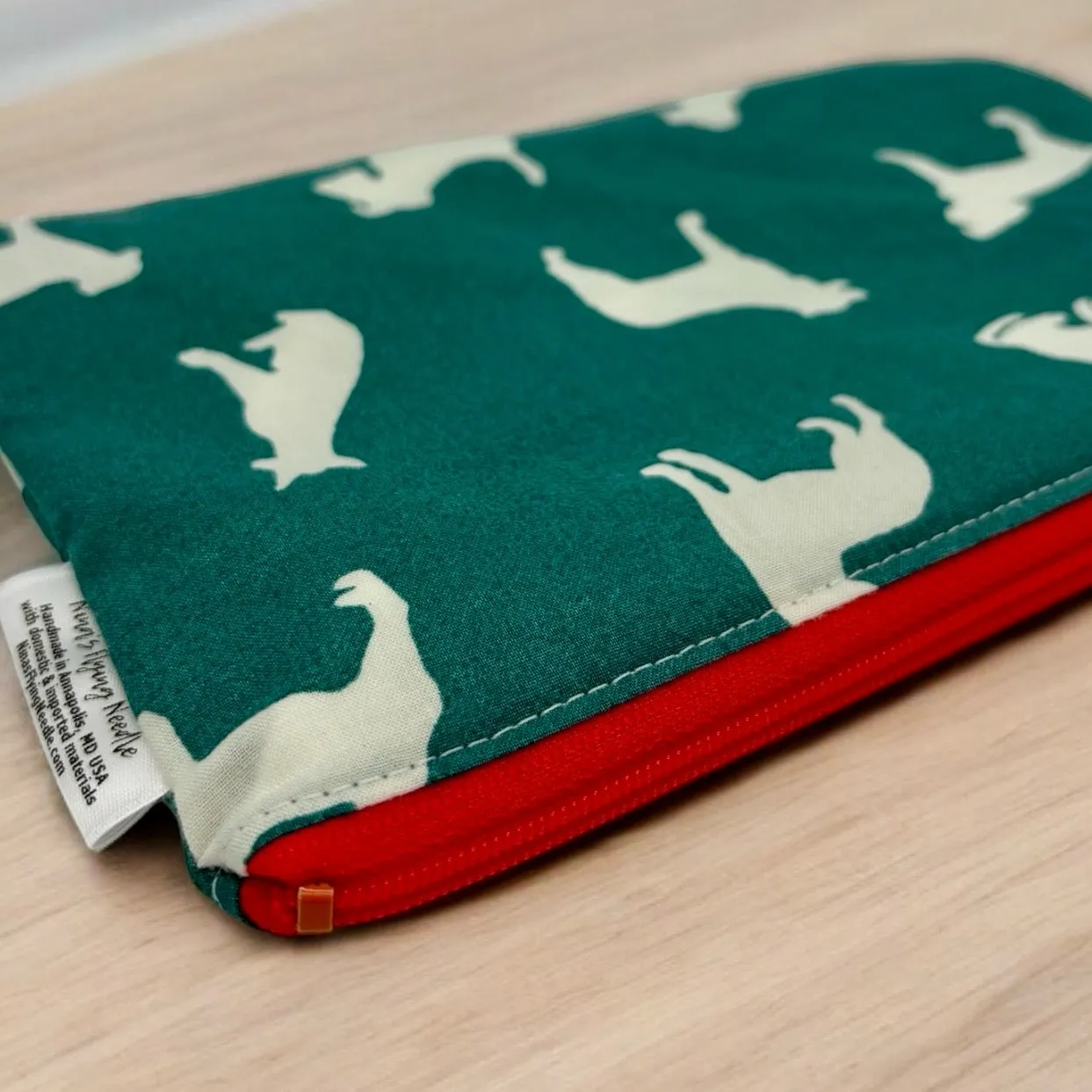 Snack Sized Reusable Zippered Bag Dogs