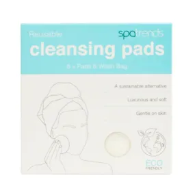 Spa Trends – Reusable Bamboo Cleansing Pads 6pc