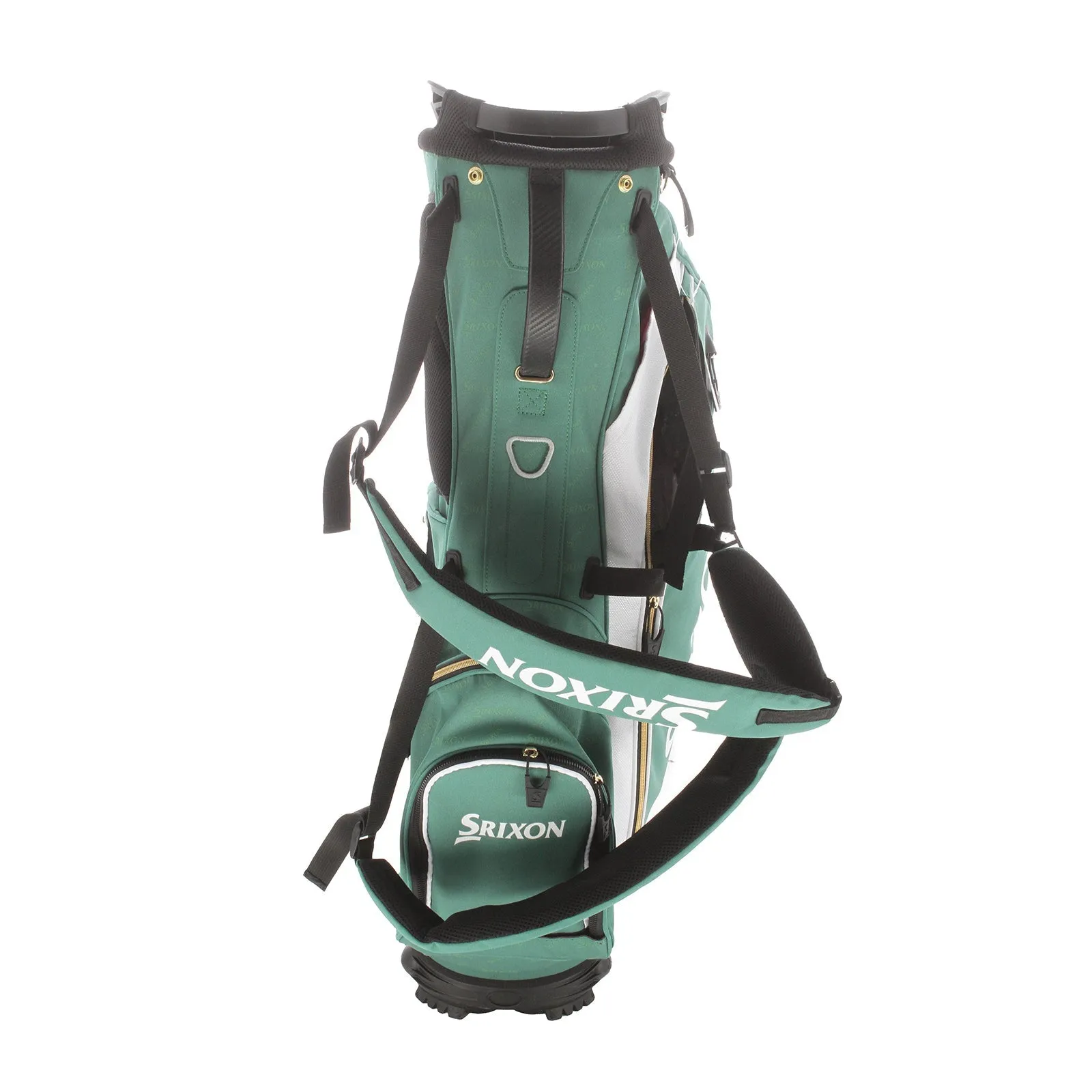 Srixon Masters 22 Stand Bag - Green/White/Gold