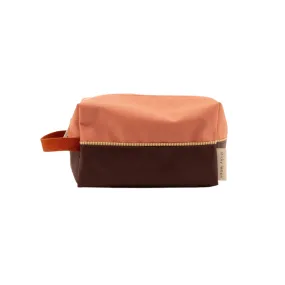 Sticky Lemon Toiletry Bag Colour Blocking, Moonrise Pink   Stormy Purple