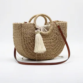 Straw Hand-woven Bohemian Hand Bag