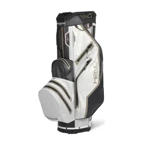 Sun Mountain H2NO Lite Waterproof Cart Bag - Black/White/Java/Oat