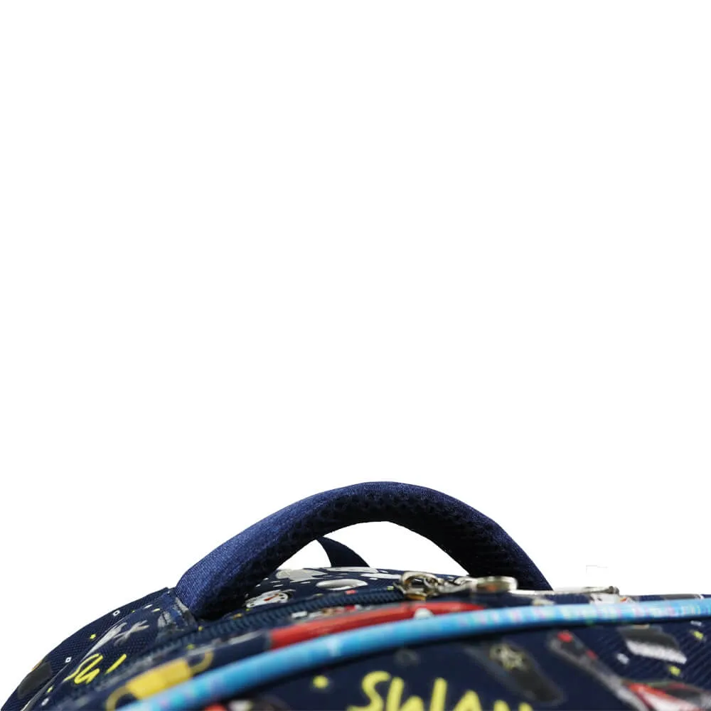 SWAN Smile Design Big Trolley School Bag (XL)