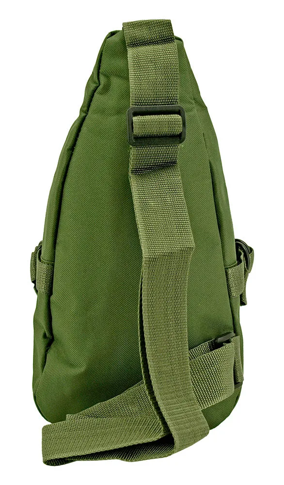 Tactical Gear - Military Sling Bag - Olive Green