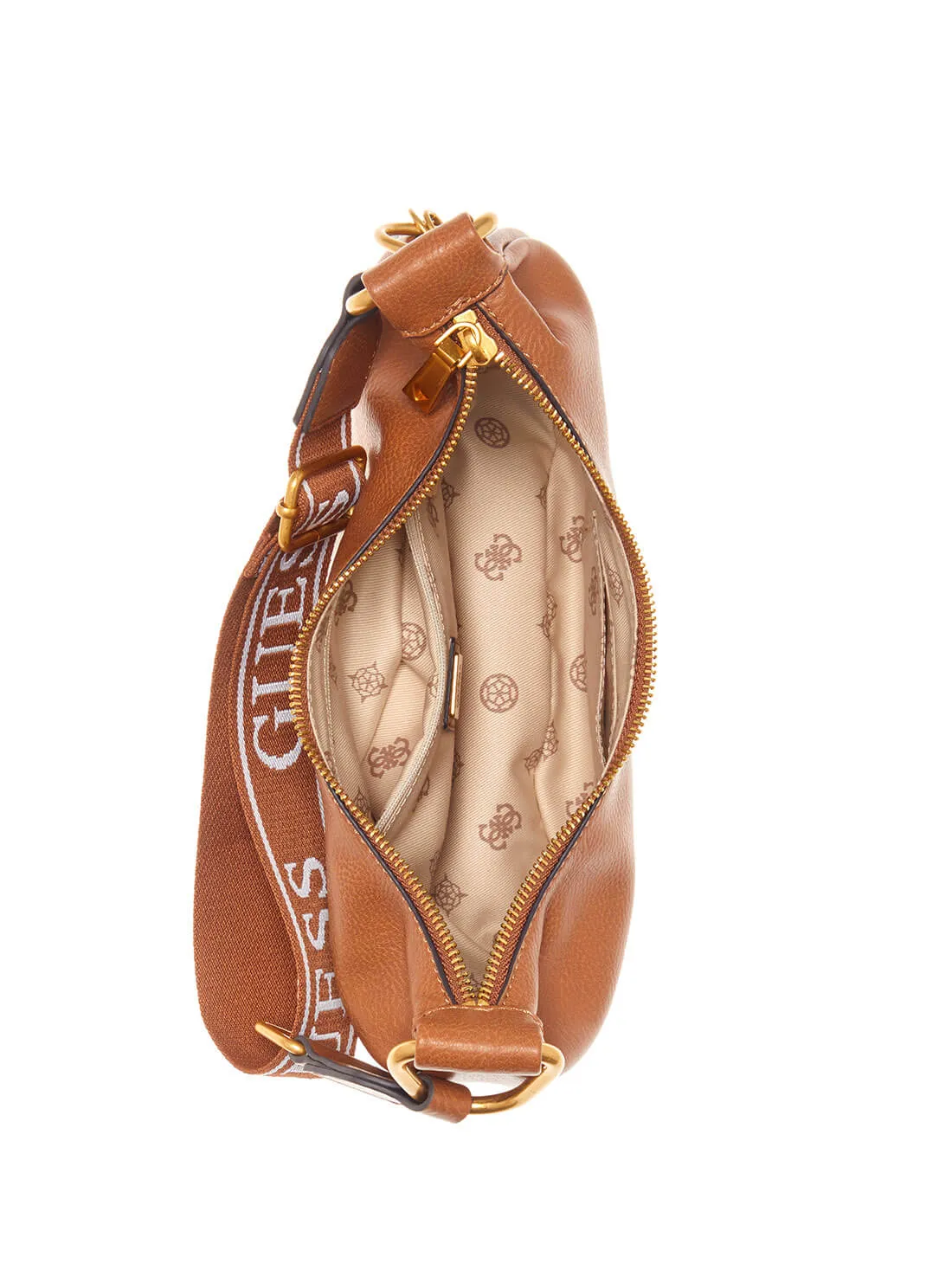 Tan Natalya Mini Hobo Shoulder Bag