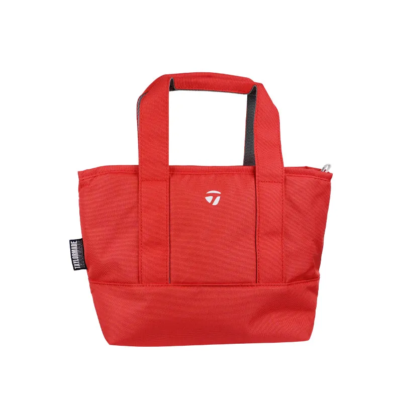 TAYLORMADE Graphic Logo Round Tote Bag (Red)