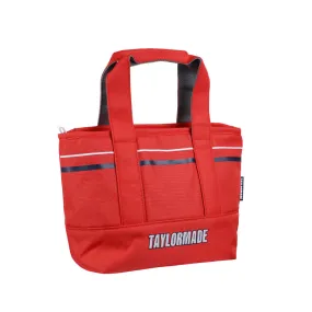 TAYLORMADE Graphic Logo Round Tote Bag (Red)