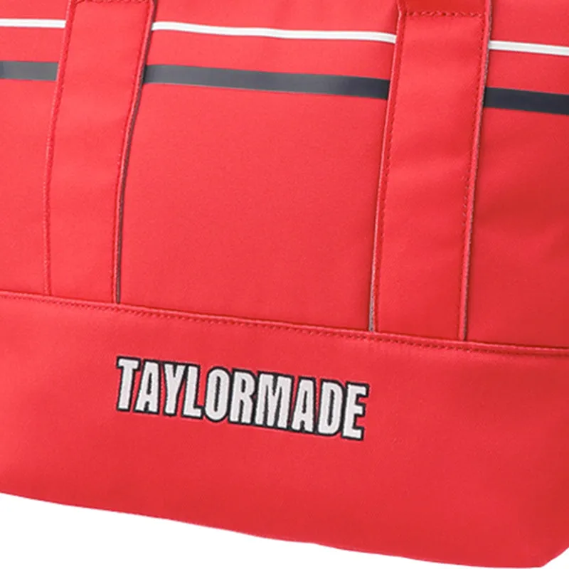 TAYLORMADE Graphic Logo Round Tote Bag (Red)