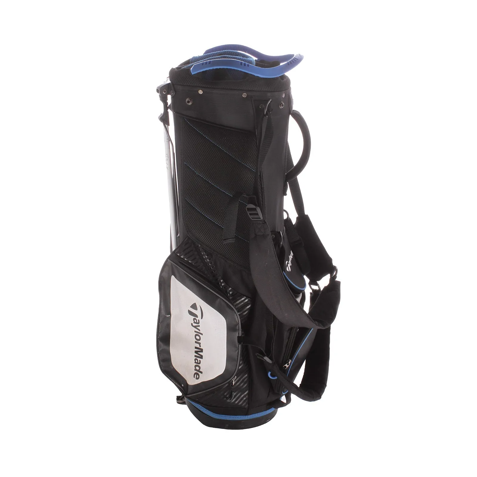 TaylorMade Second Hand Stand Bag - Black/White/Blue