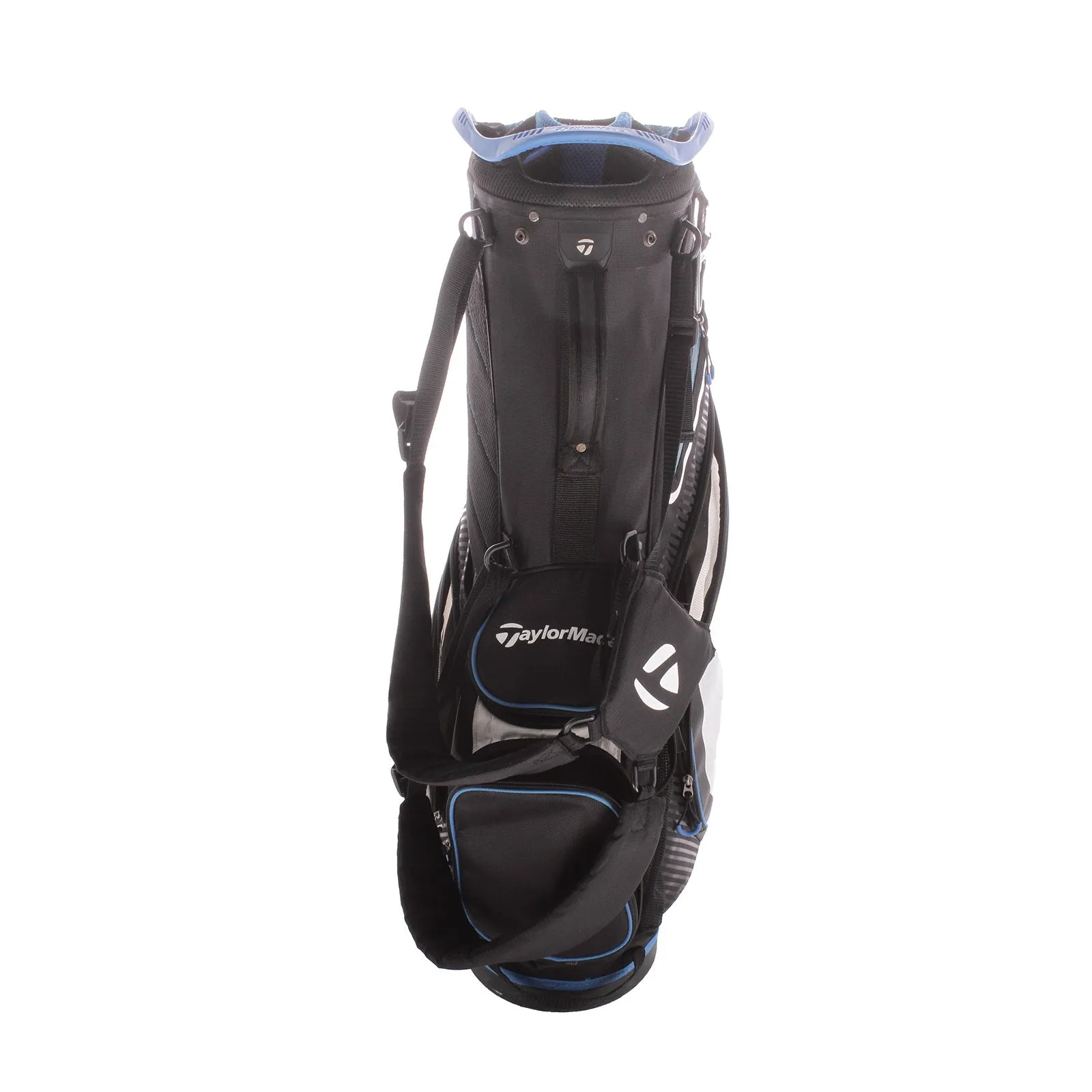 TaylorMade Second Hand Stand Bag - Black/White/Blue