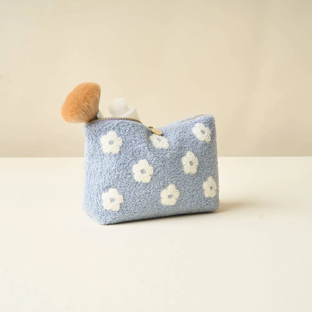 TDE Teddy Pouch in Flower Blue