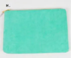 Terry Large Pouch - Green