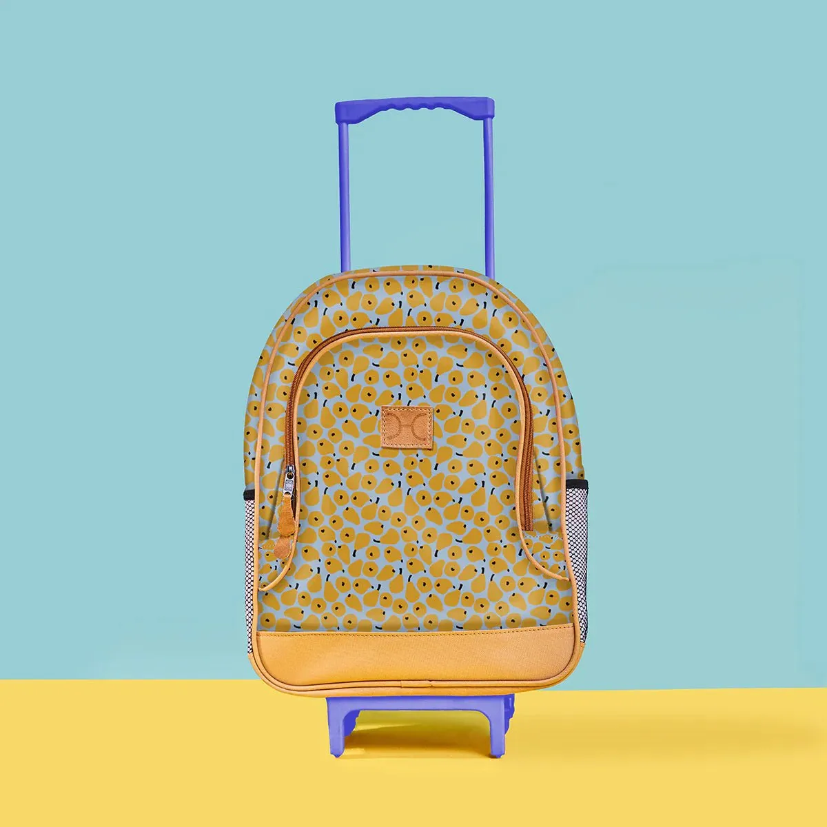 Thandana Laminated Fabric Kid's School Wheelie Backpack