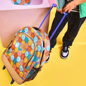 Thandana Laminated Fabric Kid's School Wheelie Backpack