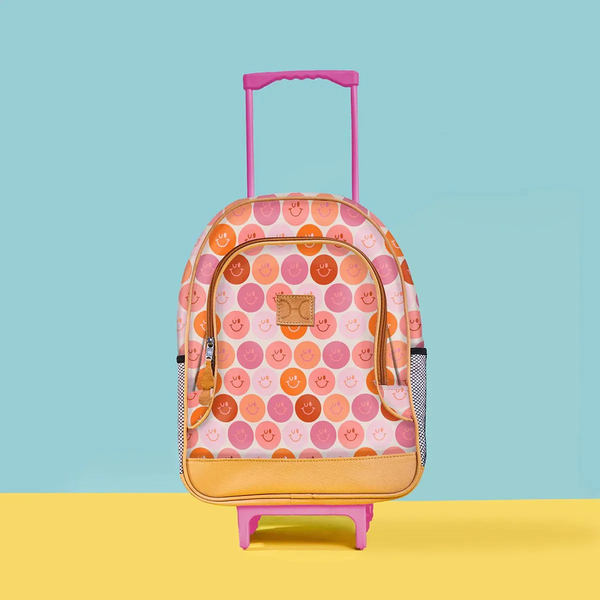 Thandana Laminated Fabric Kid's School Wheelie Backpack