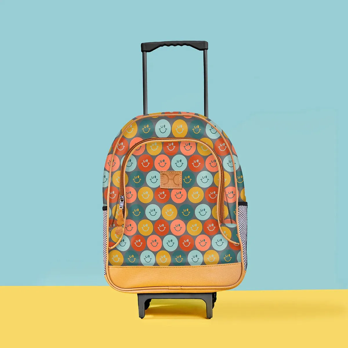 Thandana Laminated Fabric Kid's School Wheelie Backpack