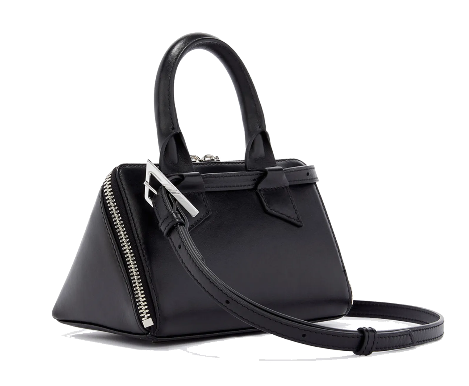 THE ATTICO FRIDAY MINI BAG BLACK