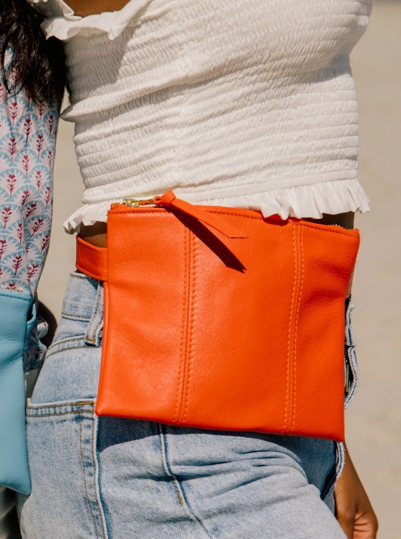 The Clutch   Belt Bag | Orange