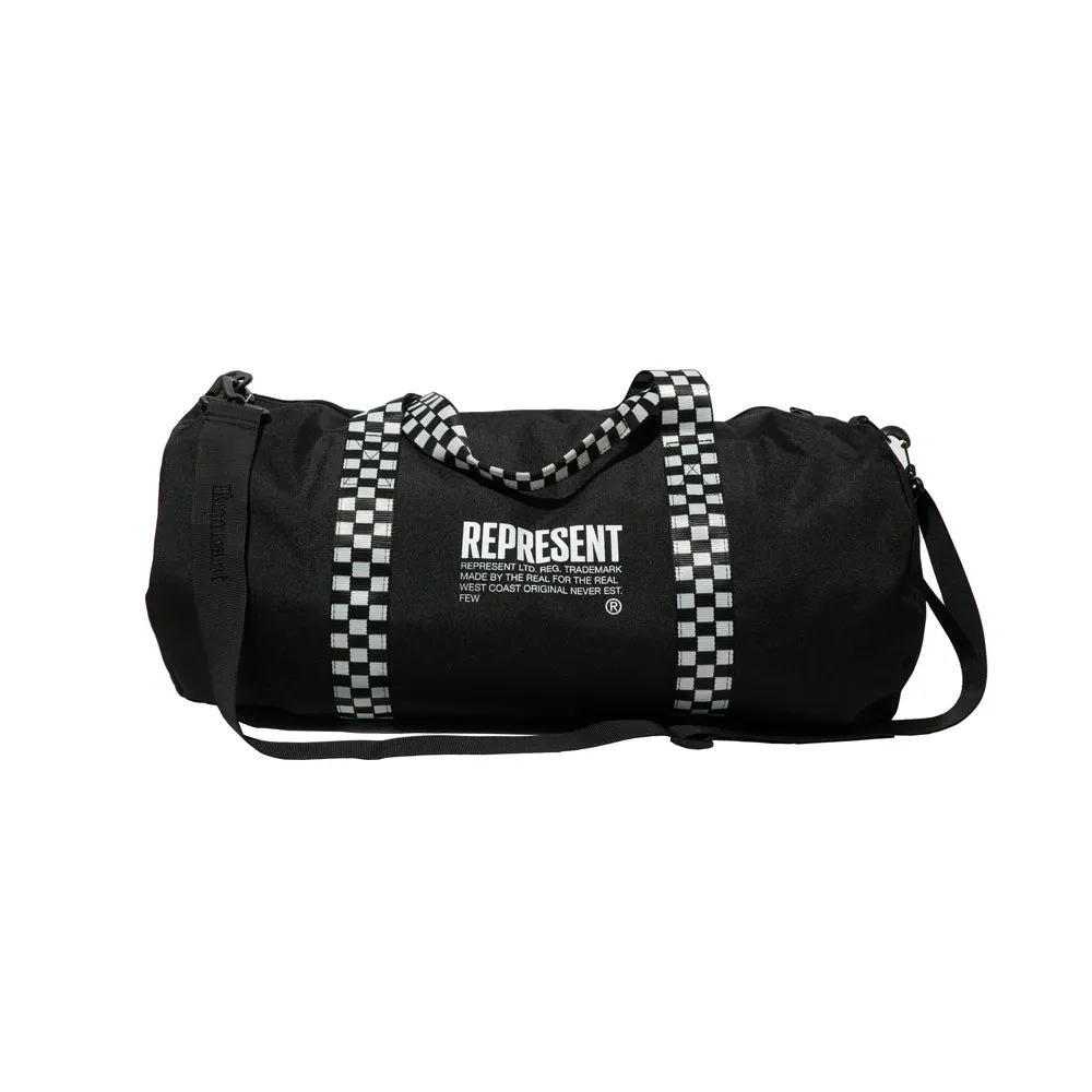 The FEW 29L Day Tripper Duffel Bag [BLACK   CHECKERS]