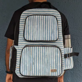 Upcycled Handwoven Commuter Backpack (CBP0324-122)