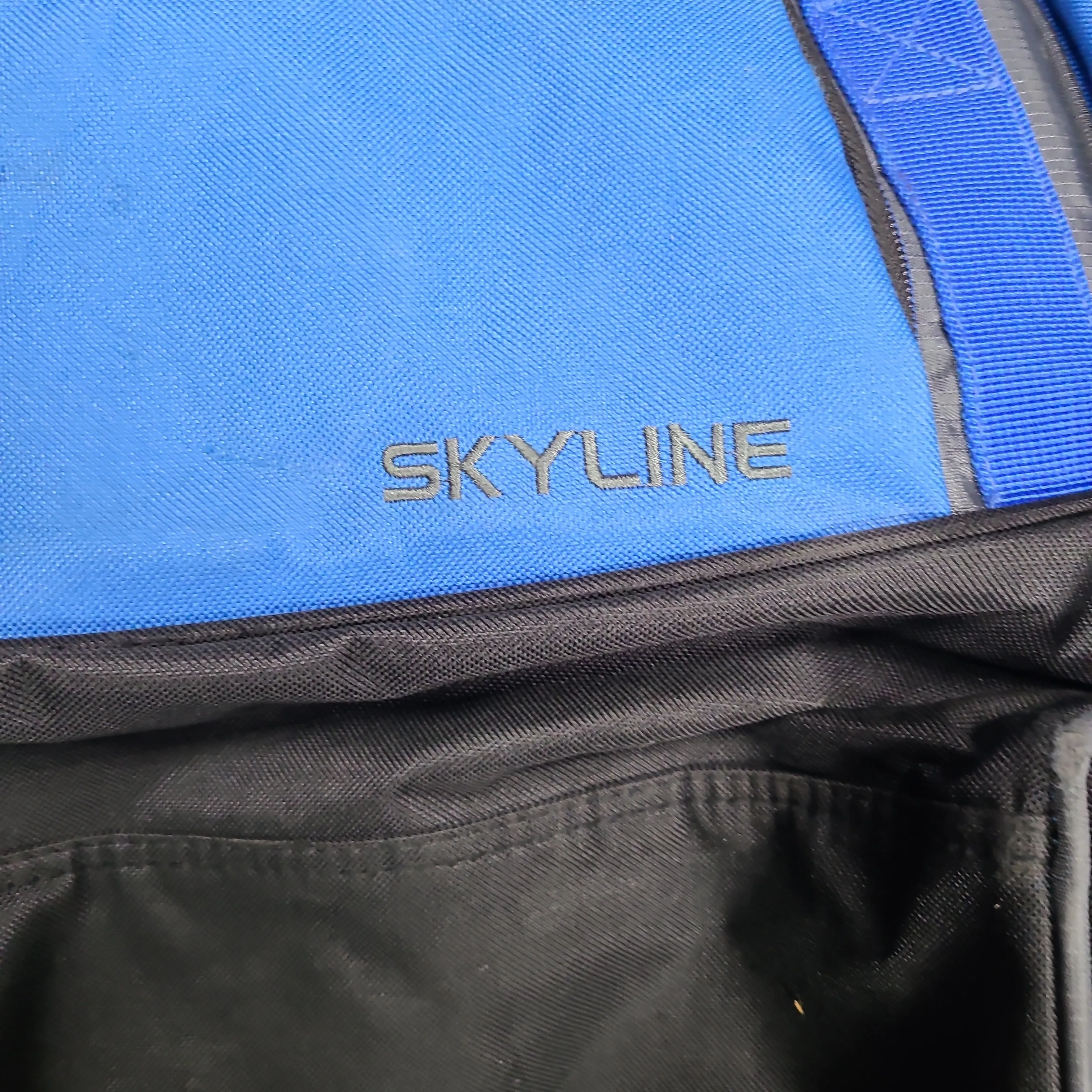 Used Skyline Blue Duffle Bag 25"