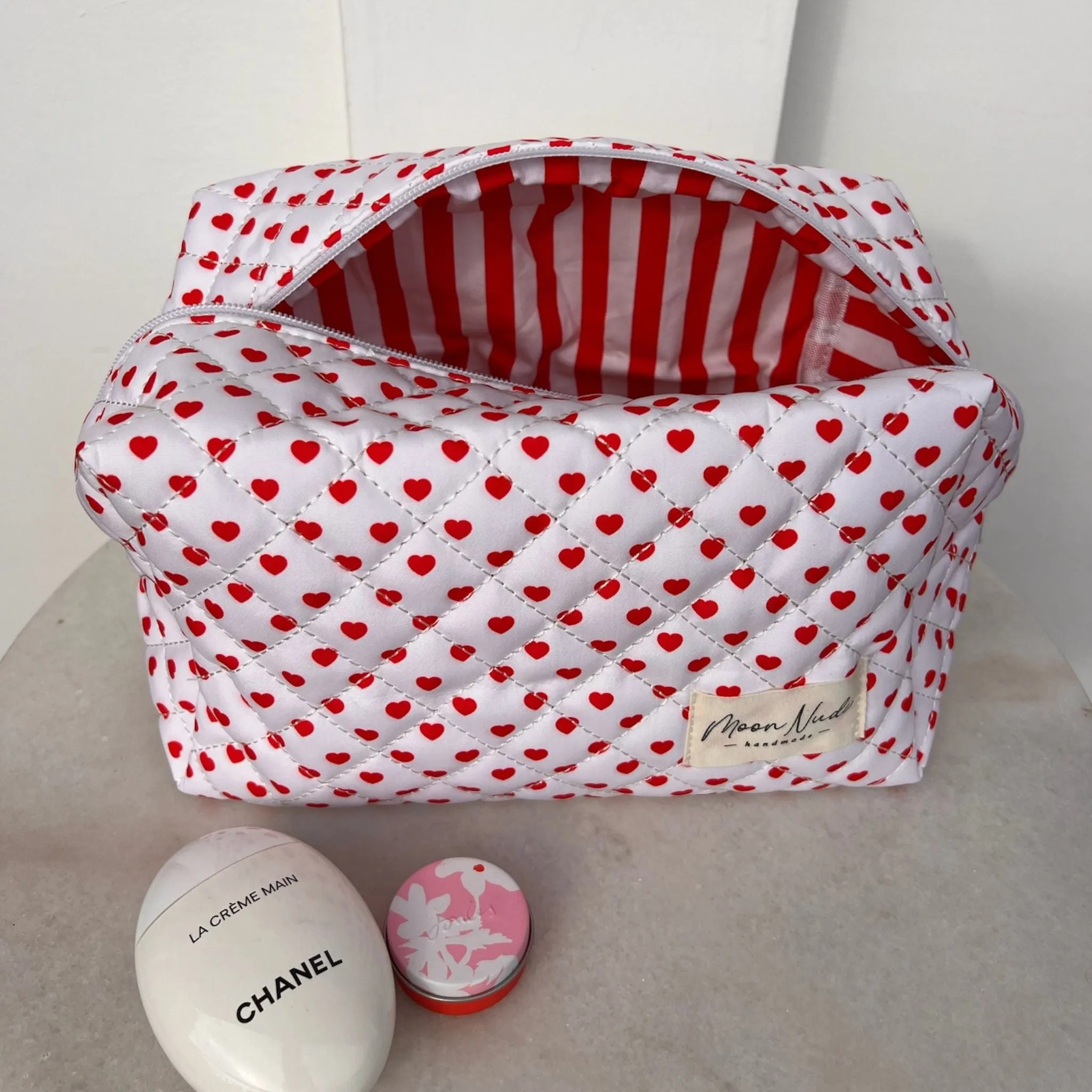 Valentine Large Makeup Bag