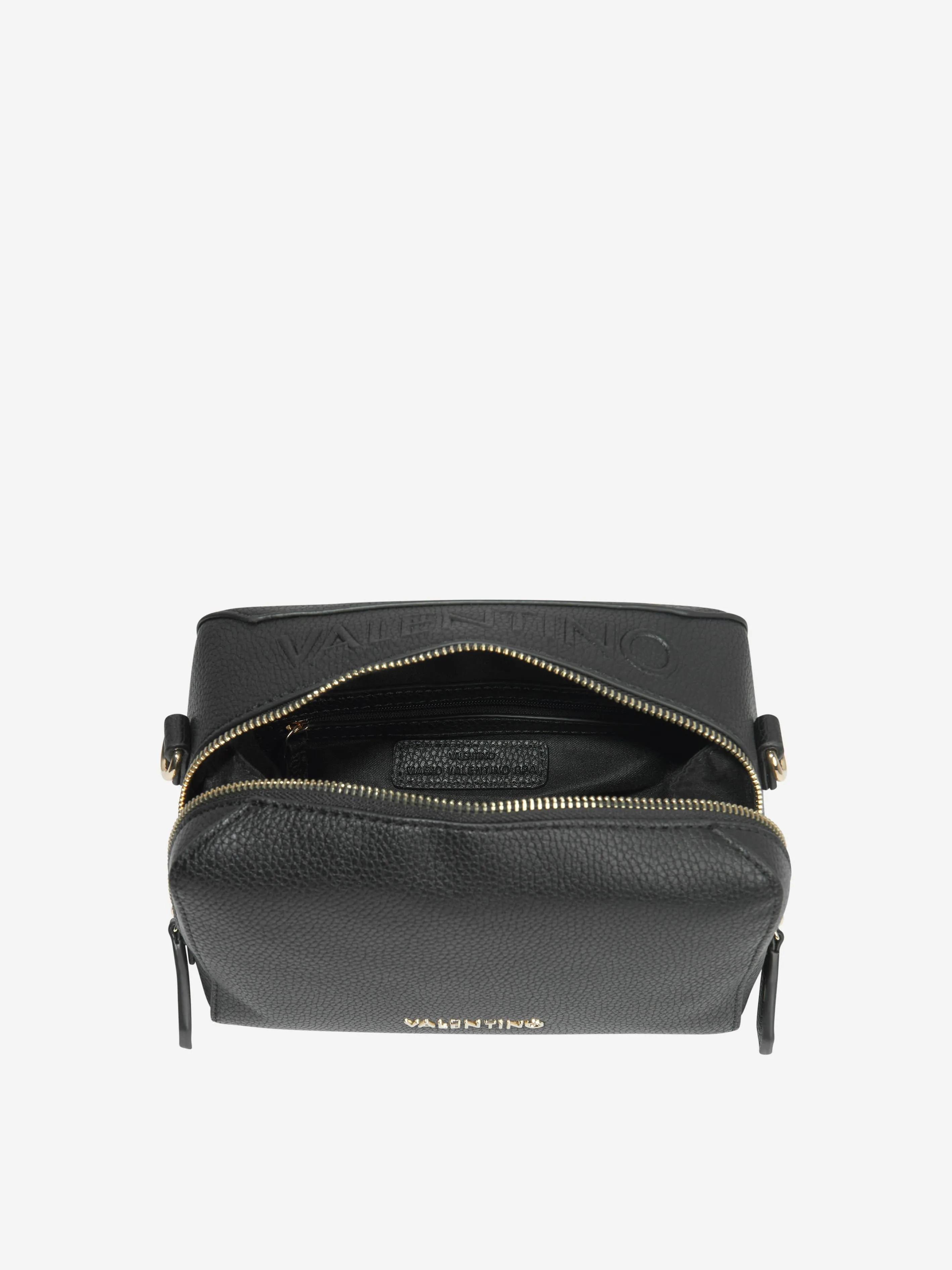 Valentino Girls Pattie Haversack Bag in Black