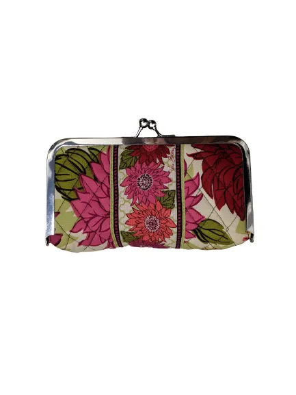 Vera Bradley Kisslock Makeup Bag