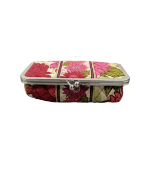 Vera Bradley Kisslock Makeup Bag