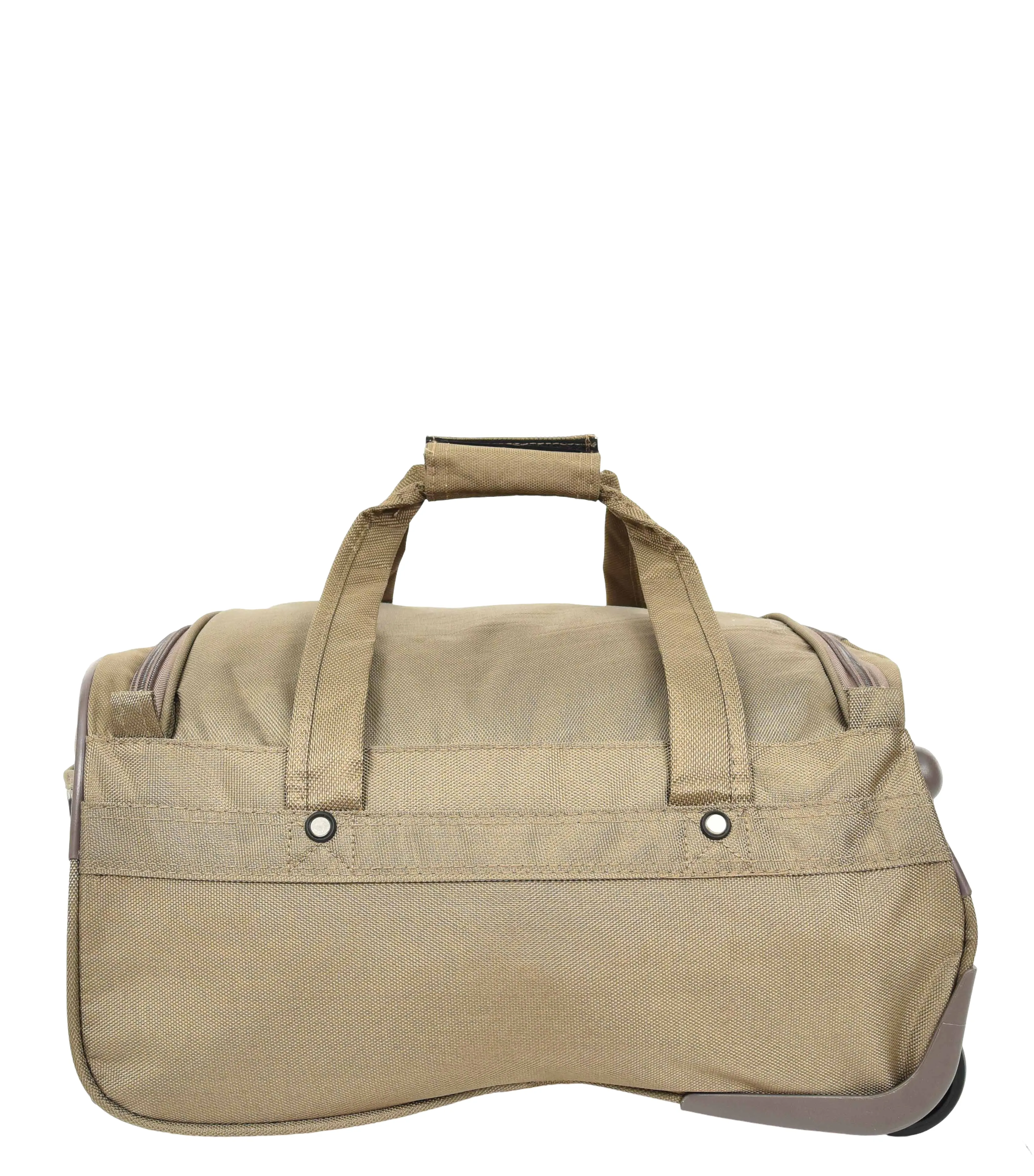 Wheeled Holdall Duffle Mid Size Bag HOL214 Beige