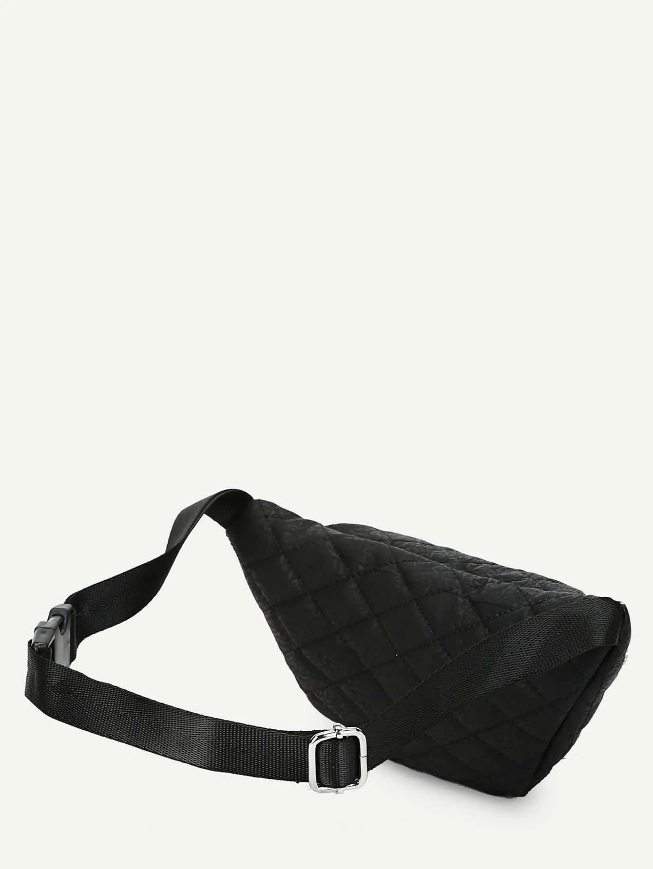 Zipper Front Quilted Fanny Pack