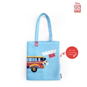 Zippies Mickey Jeepney Reusable Tote Bag